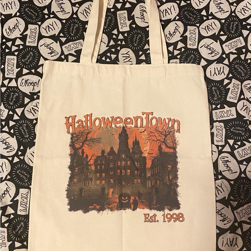 Halloweentown Canvas Tote Bag
